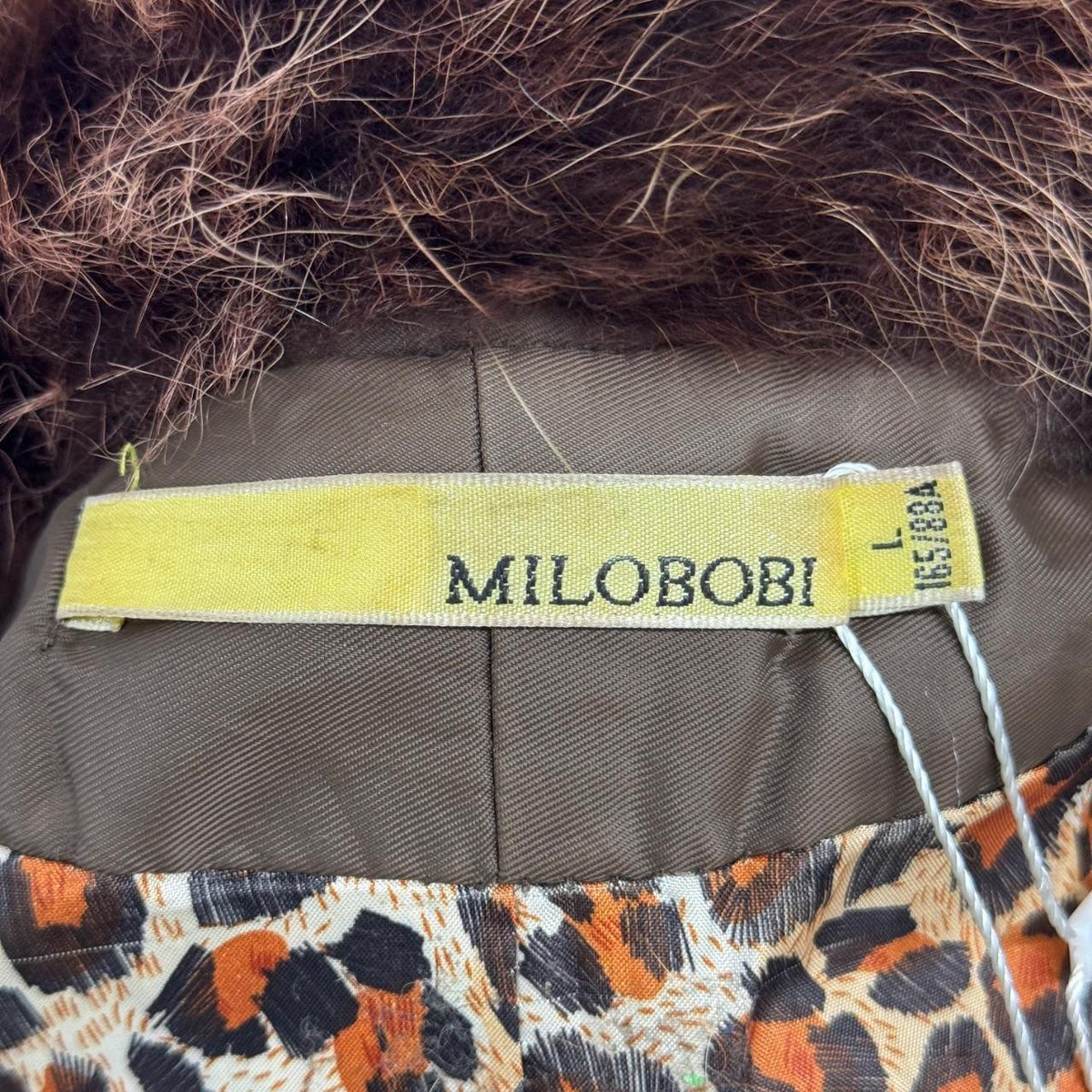 Vintage Y2K Espresso Brown Puffer Jacket with Real Fox Fur Collar Coat