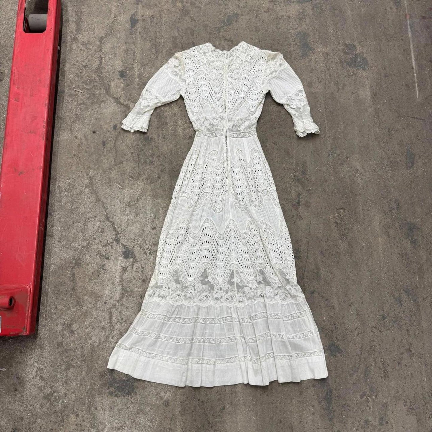 Antique Edwardian Lace Dress Bridal Wedding
