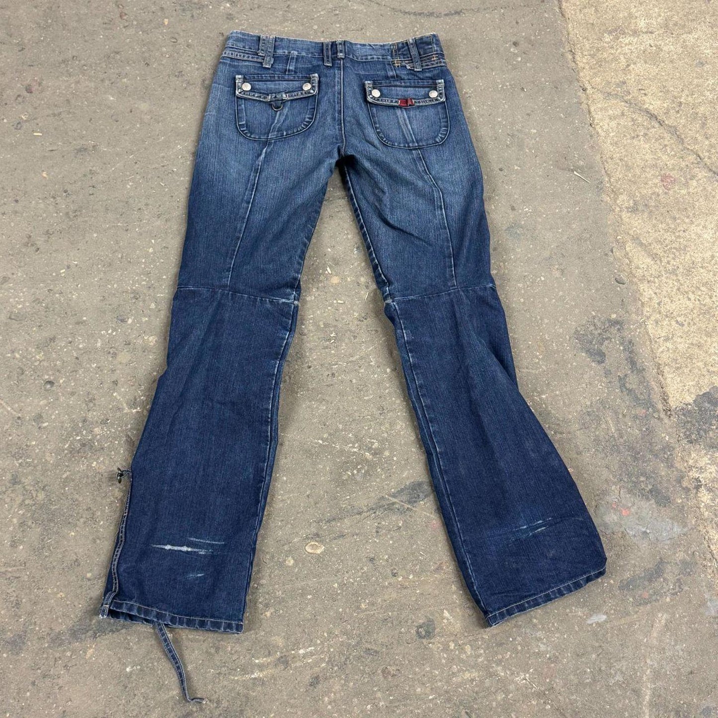 Vintage Marithé François Girbaud Low Rise Anatomical Jeans 6