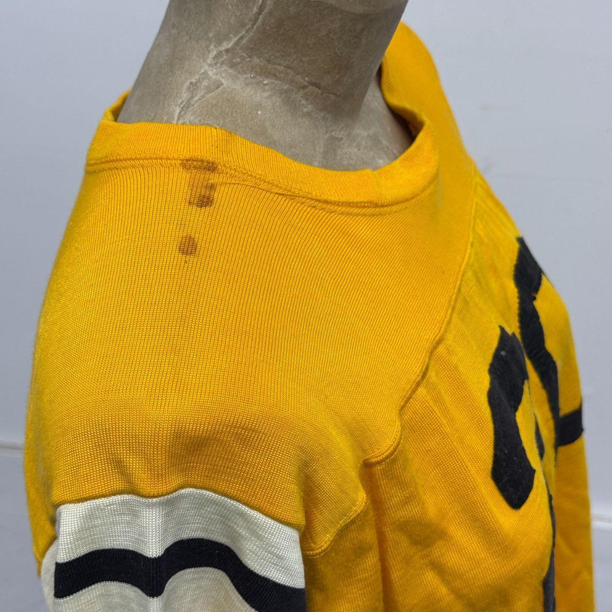 Vintage 60s 70s Mason Gold 20 & "49’ERS" Distressed Football Jersey