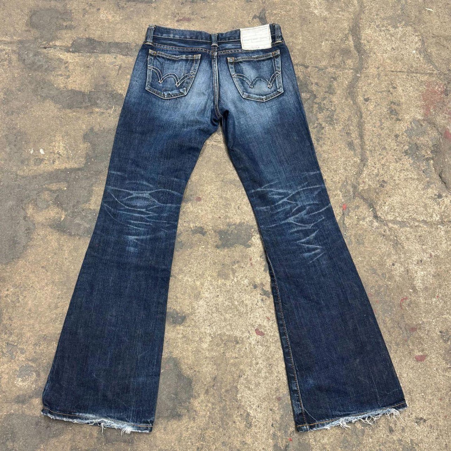 Vintage Edwin Y2K Low Rise Flare Jeans