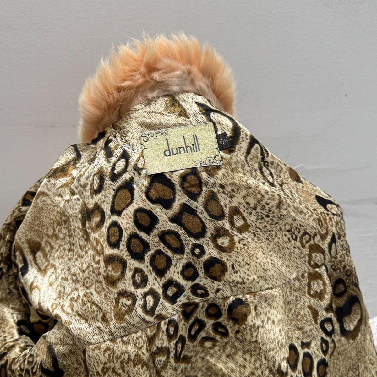 Vintage Blush Pink Rabbit & Fox Fur Jacket Coat
