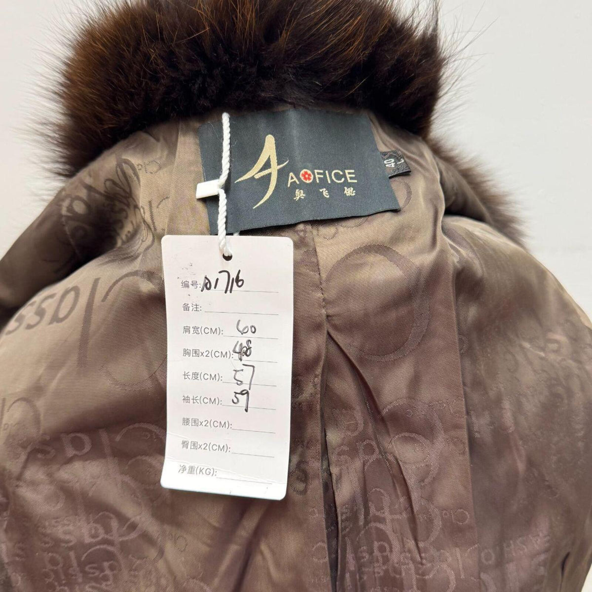 Y2K Vintage Mink Fox Luxury Fur & Leather Jacket Coat