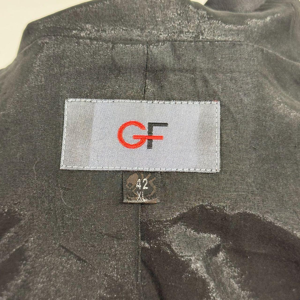 Vintage Black Funnel Neck Asymmetric Avant Garde Leather Jacket