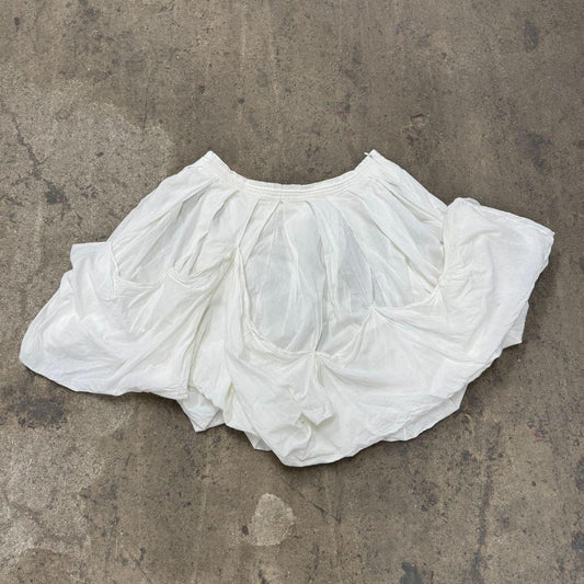 Mais il est où le Soleil? French Designer White Bubble Skirt