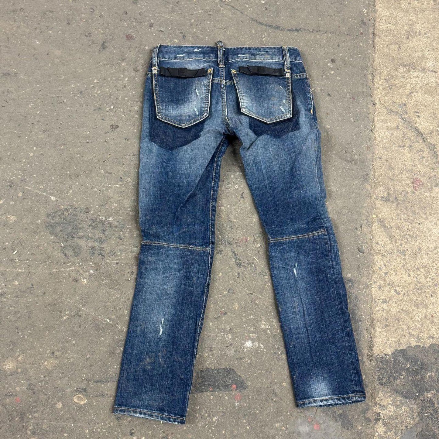 Vintage Dsquared2 Low Rise Cropped Capri Jeans XS