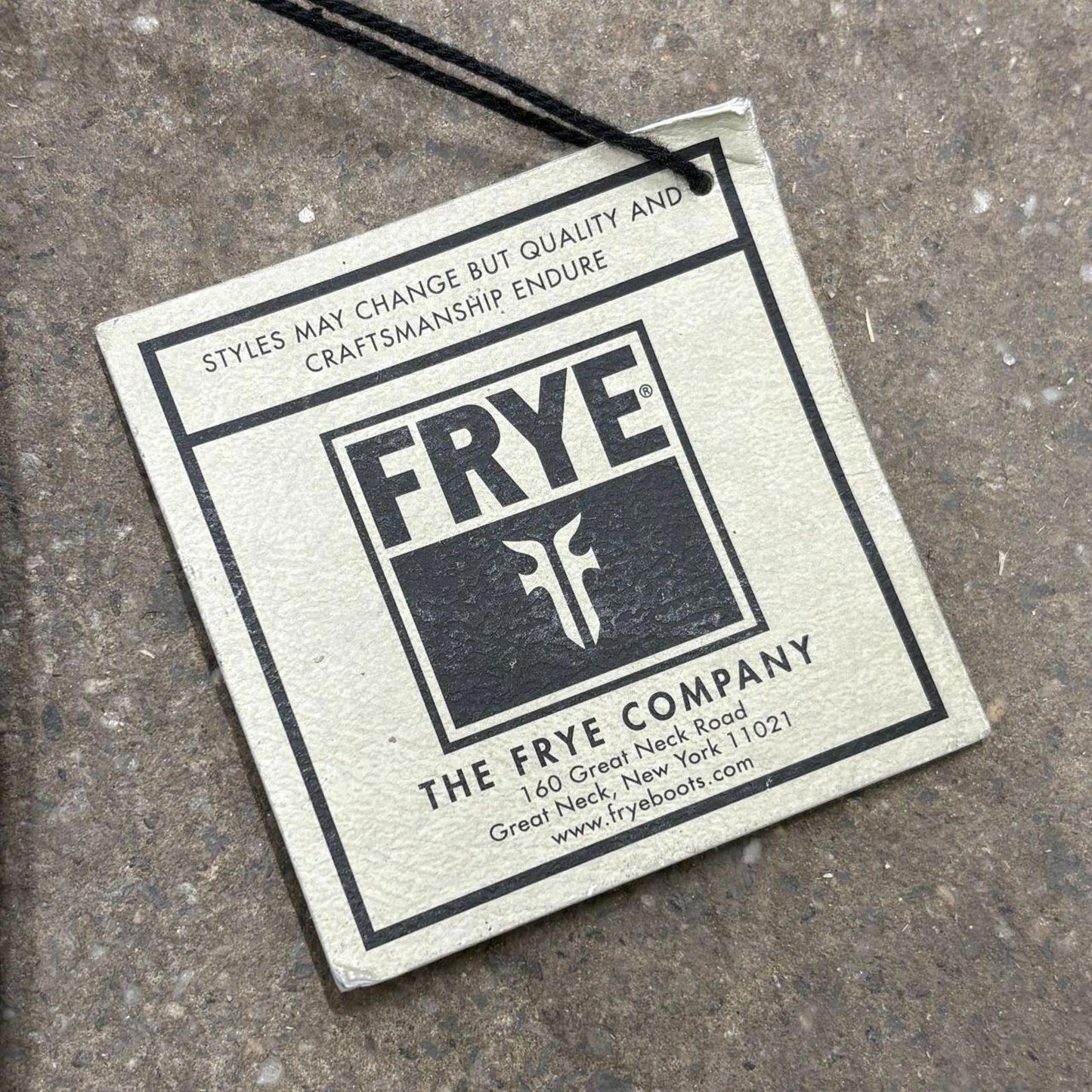 Deadstock Vintage Frye Leather Moto Harness Boots