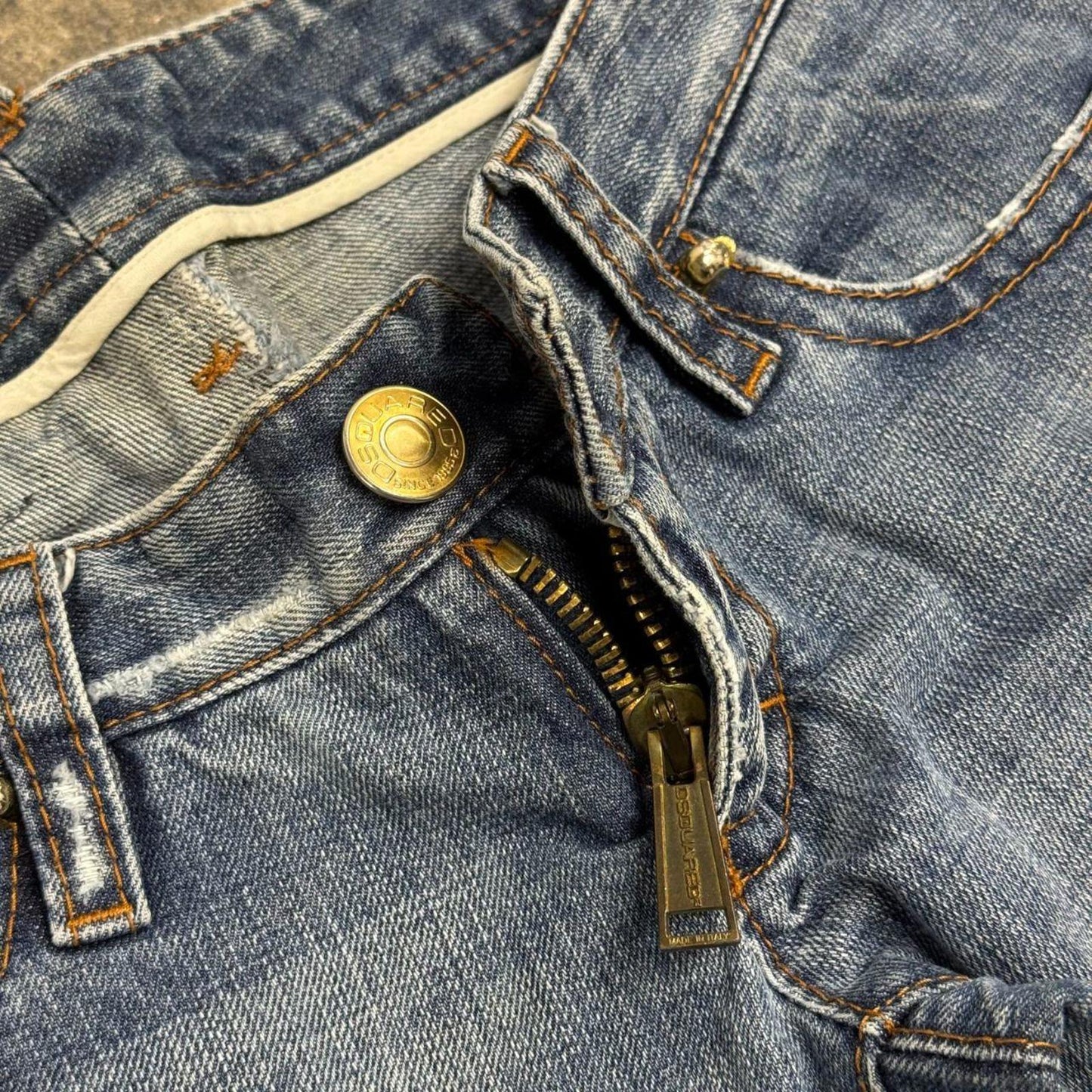 Archival Dsquared² "Faith" Low Rise Flare Jeans S/M