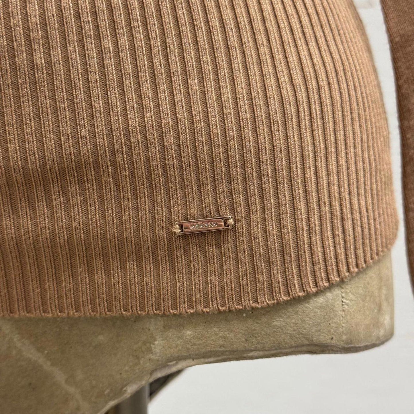 Y2K Vintage Morgan de Toi Ribbed Turtleneck Sweater