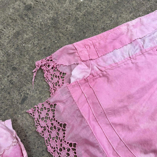 Y2K Vintage Cinzia Pink Fairy Cami & Midi Beaded Skirt Set