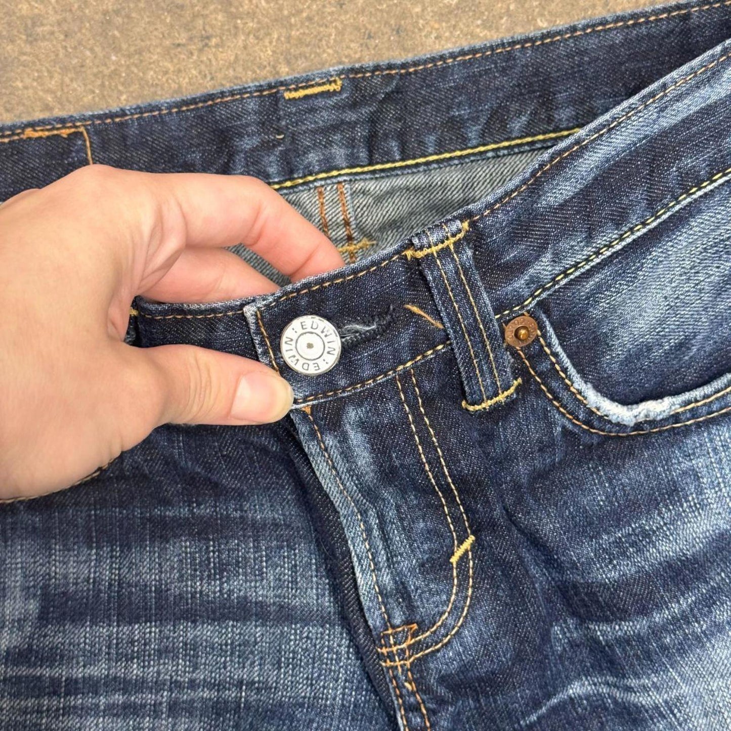Vintage Edwin Y2K Low Rise Flare Jeans