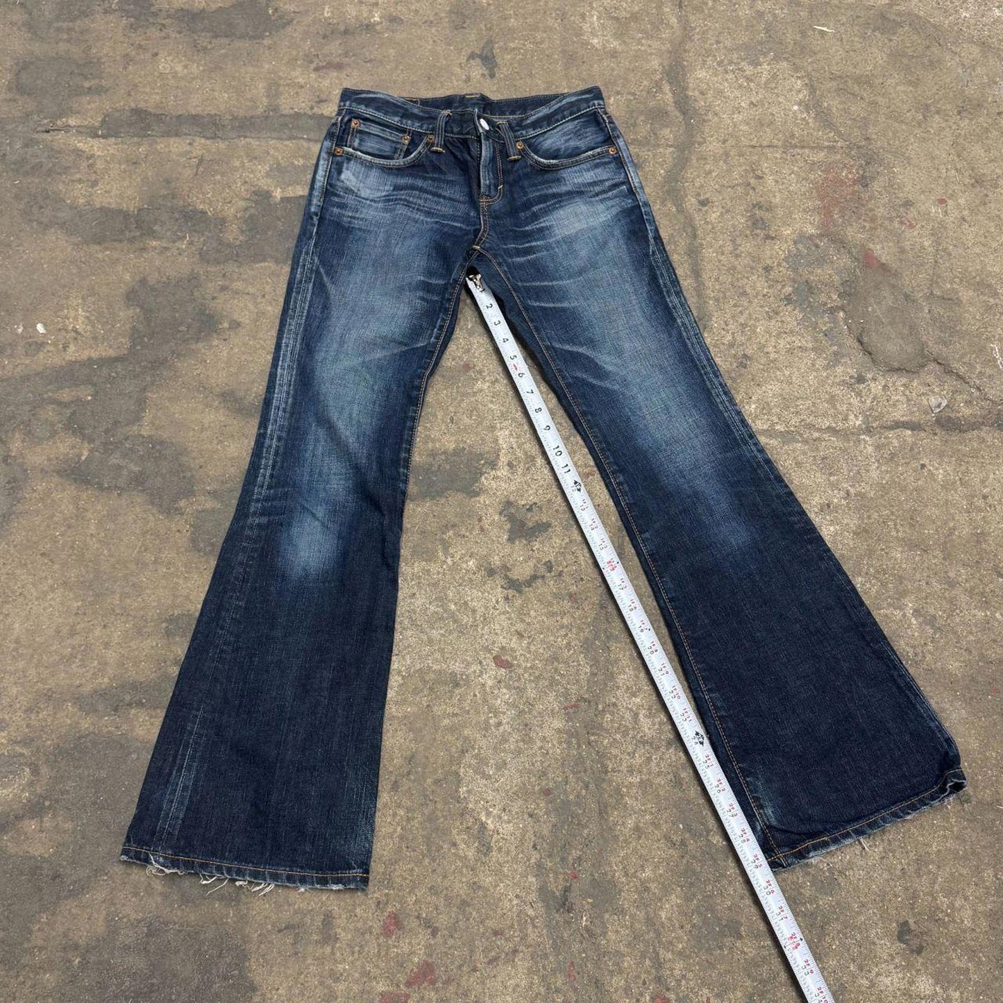 Vintage Edwin Y2K Low Rise Flare Jeans