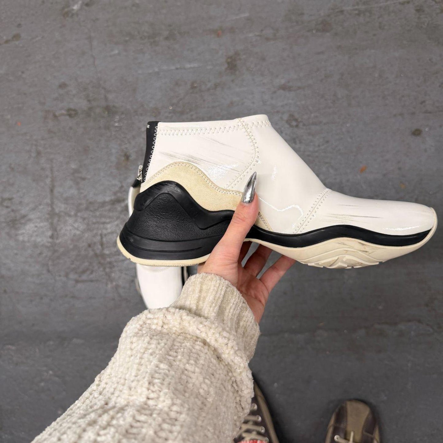 Fendi FFluid High Sneakers 'Glossy White'