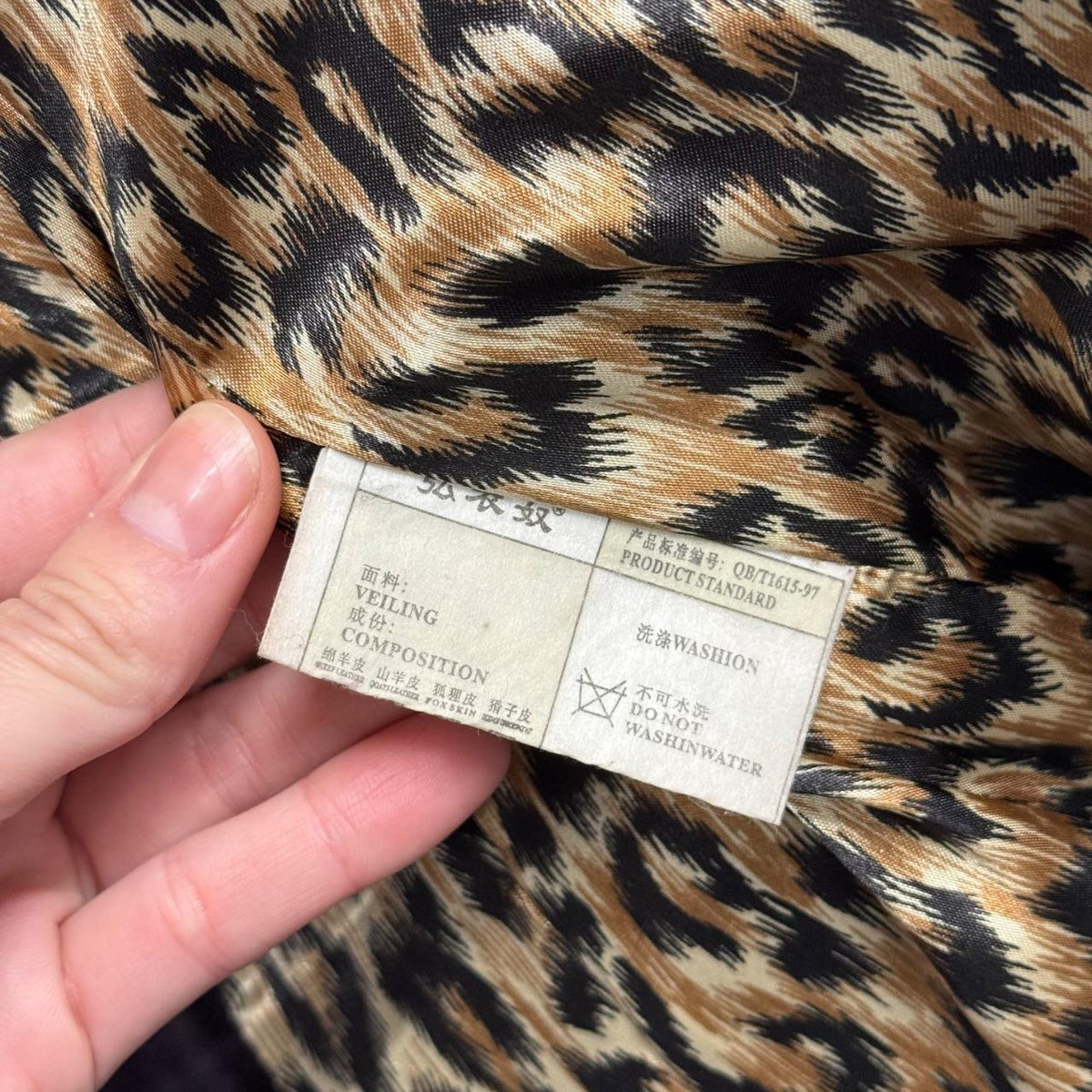 Vintage Y2K Purple-Brown Rabbit & Fox Fur Jacket Coat