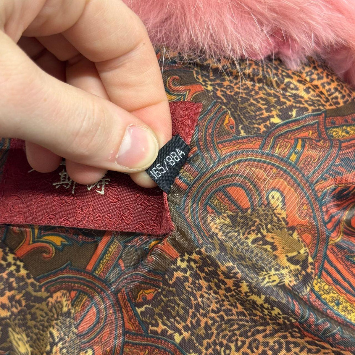 Vintage Y2K Bubblegum Pink Real Rabbit & Fox Fur Knit-Trimmed Zip Vest