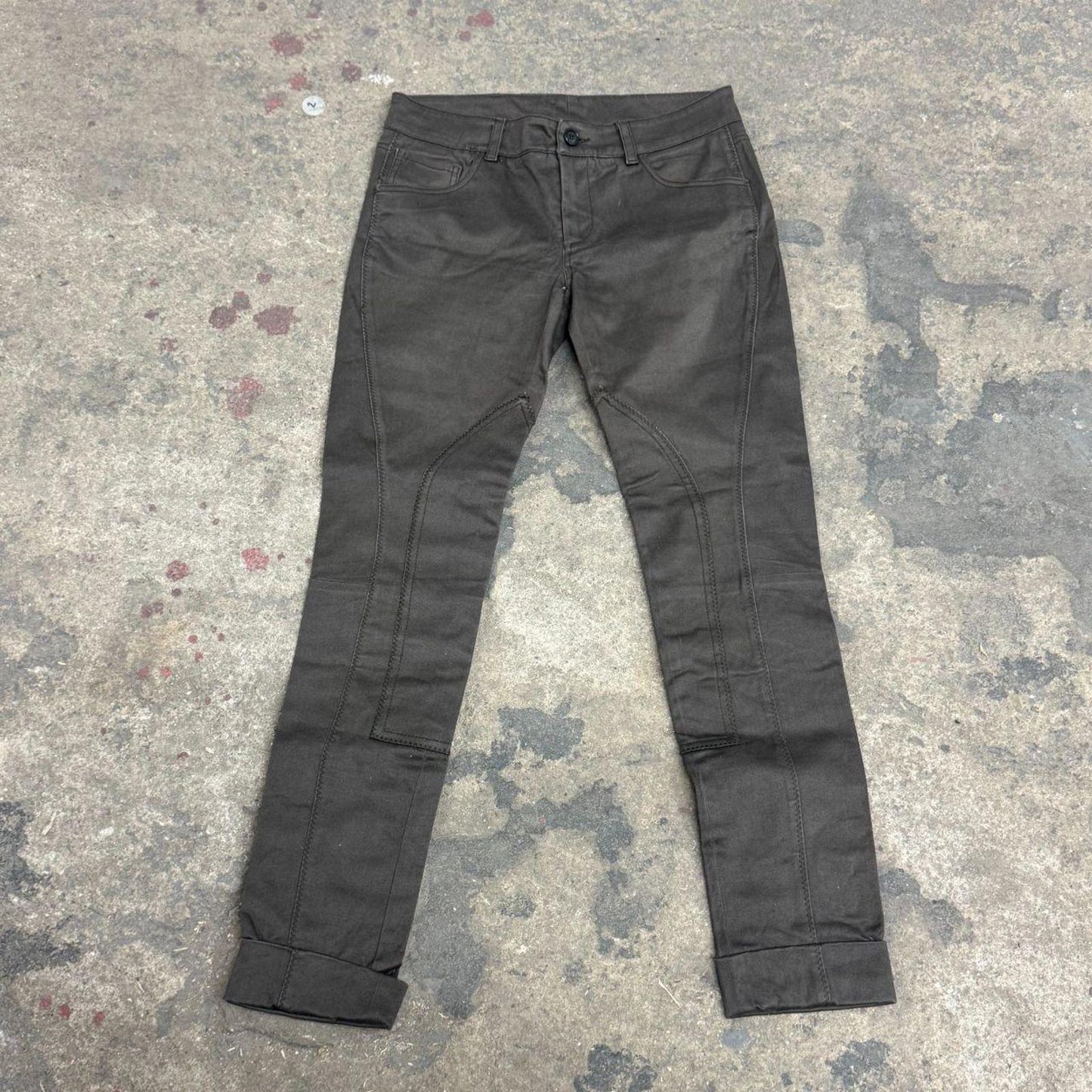 Vintage Prada Brown Low Rise Sport Trousers S