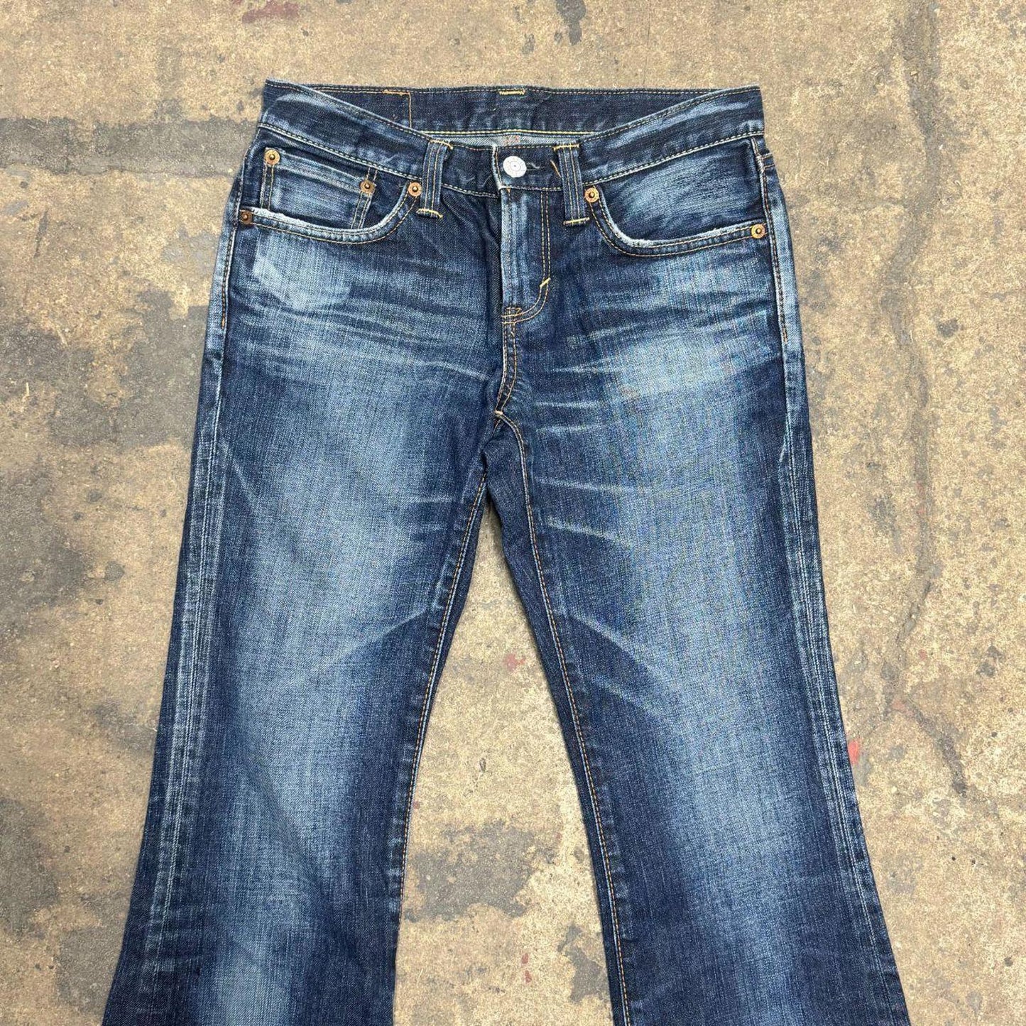 Vintage Edwin Y2K Low Rise Flare Jeans