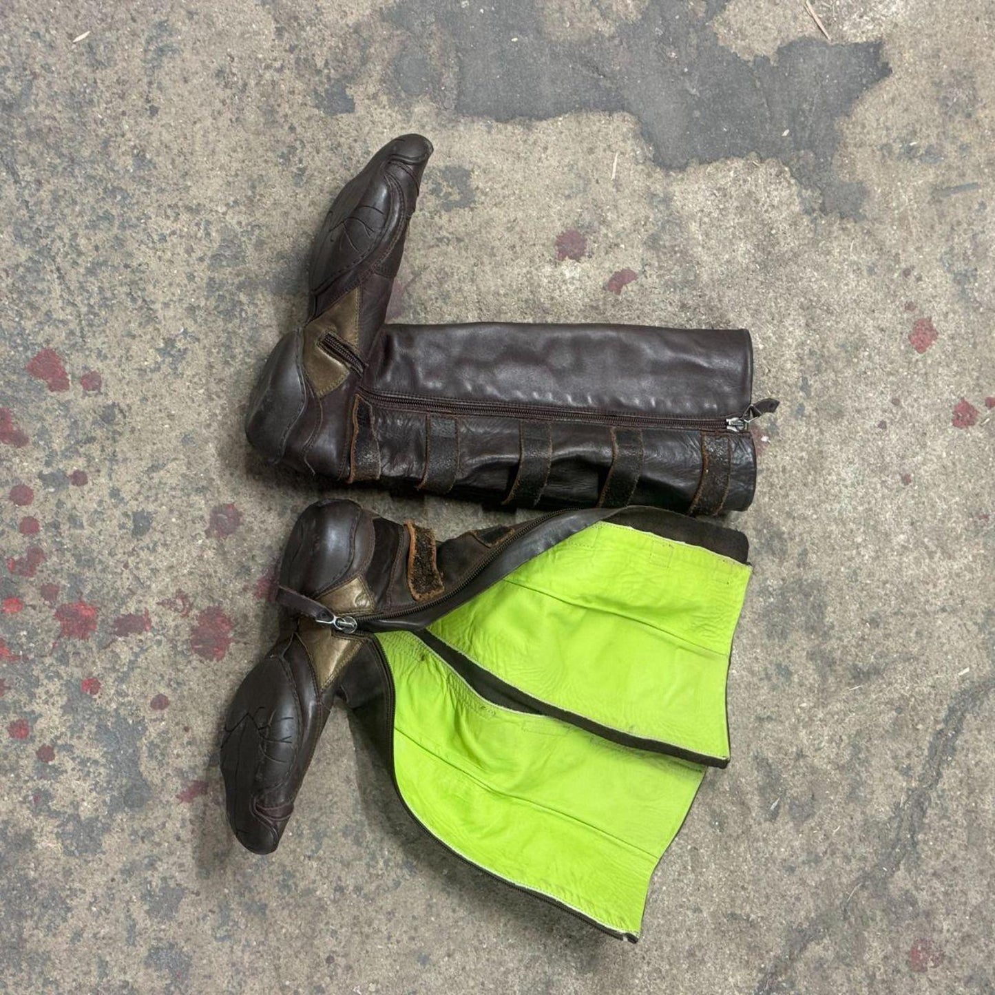 Y2K Vintage Marithé + François Girbaud Star Leather Boots