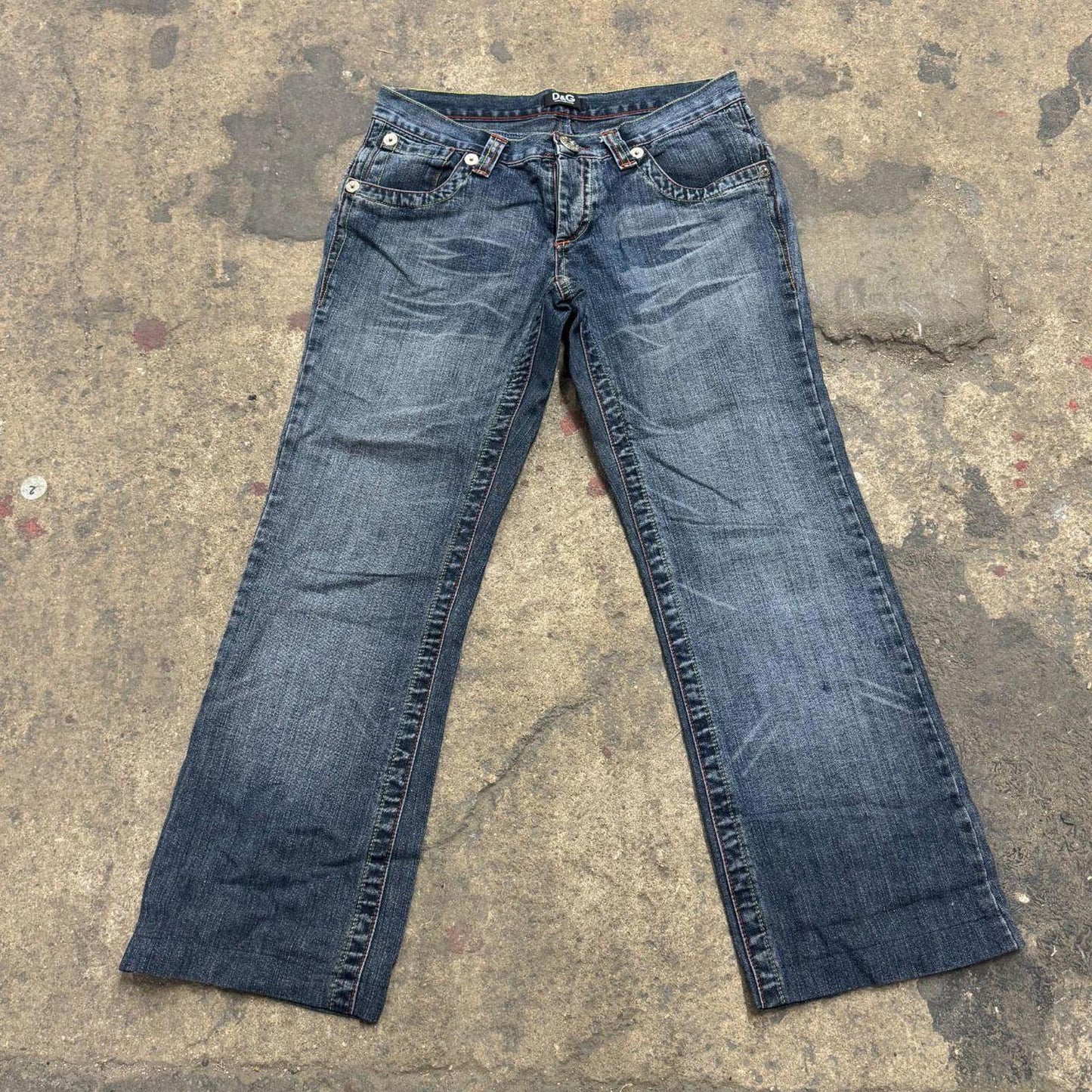 Vintage D&G Dolce & Gabbana Low Rise Jeans 31x32