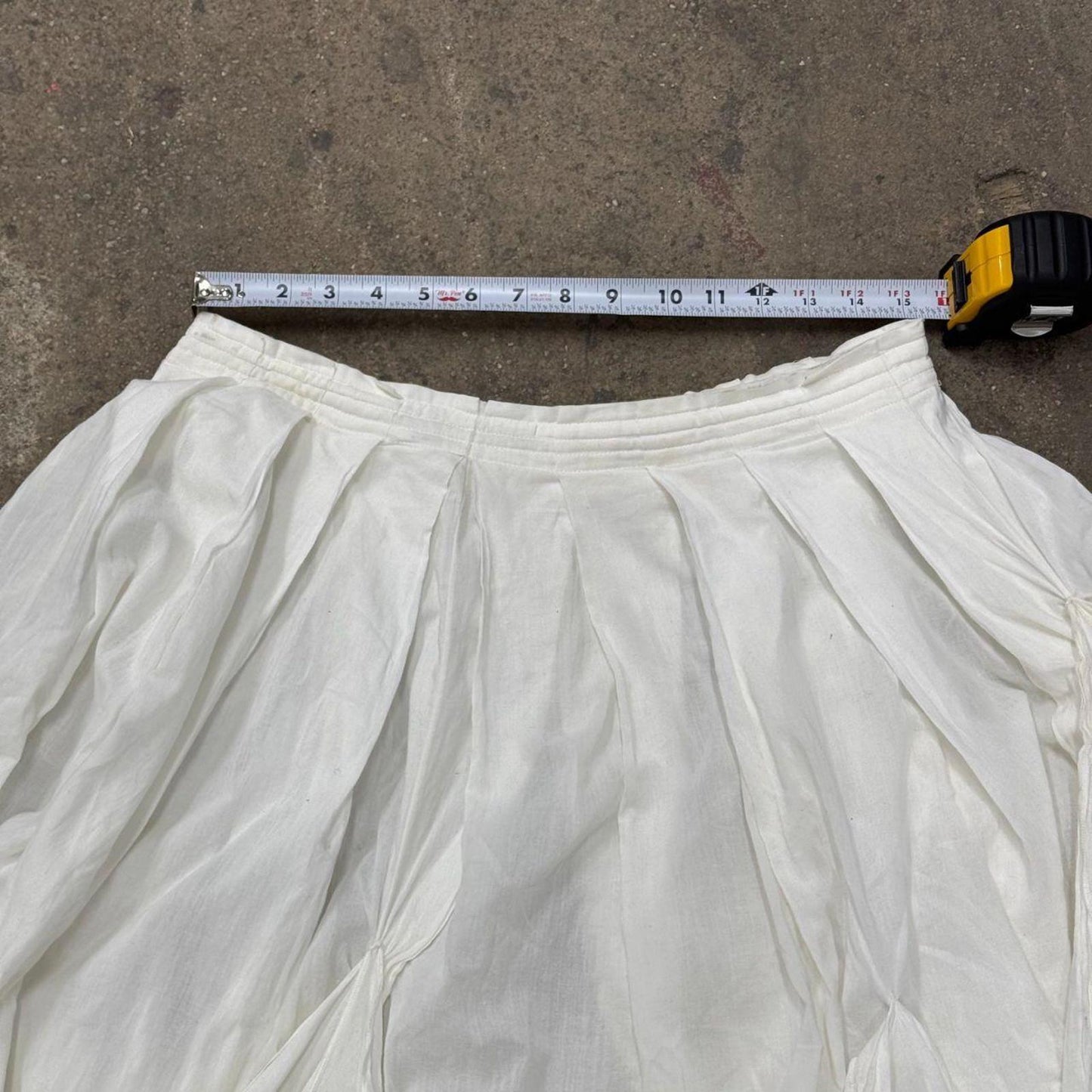Mais il est où le Soleil? French Designer White Bubble Skirt