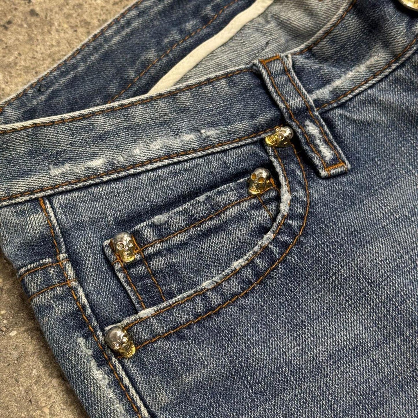Archival Dsquared² "Faith" Low Rise Flare Jeans S/M