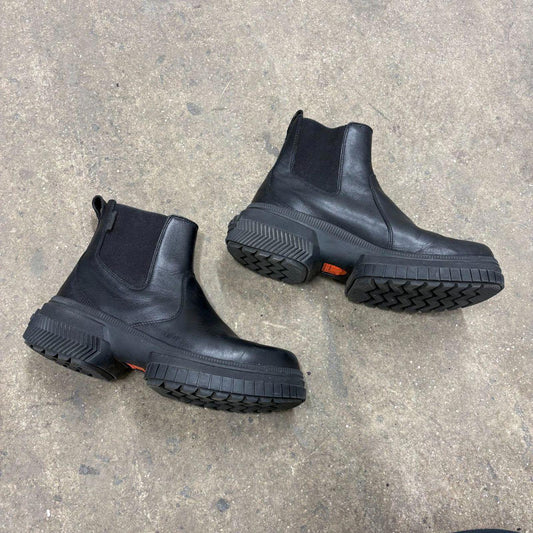 Authentic Sorel Ona Black Leather Chelsea Boots