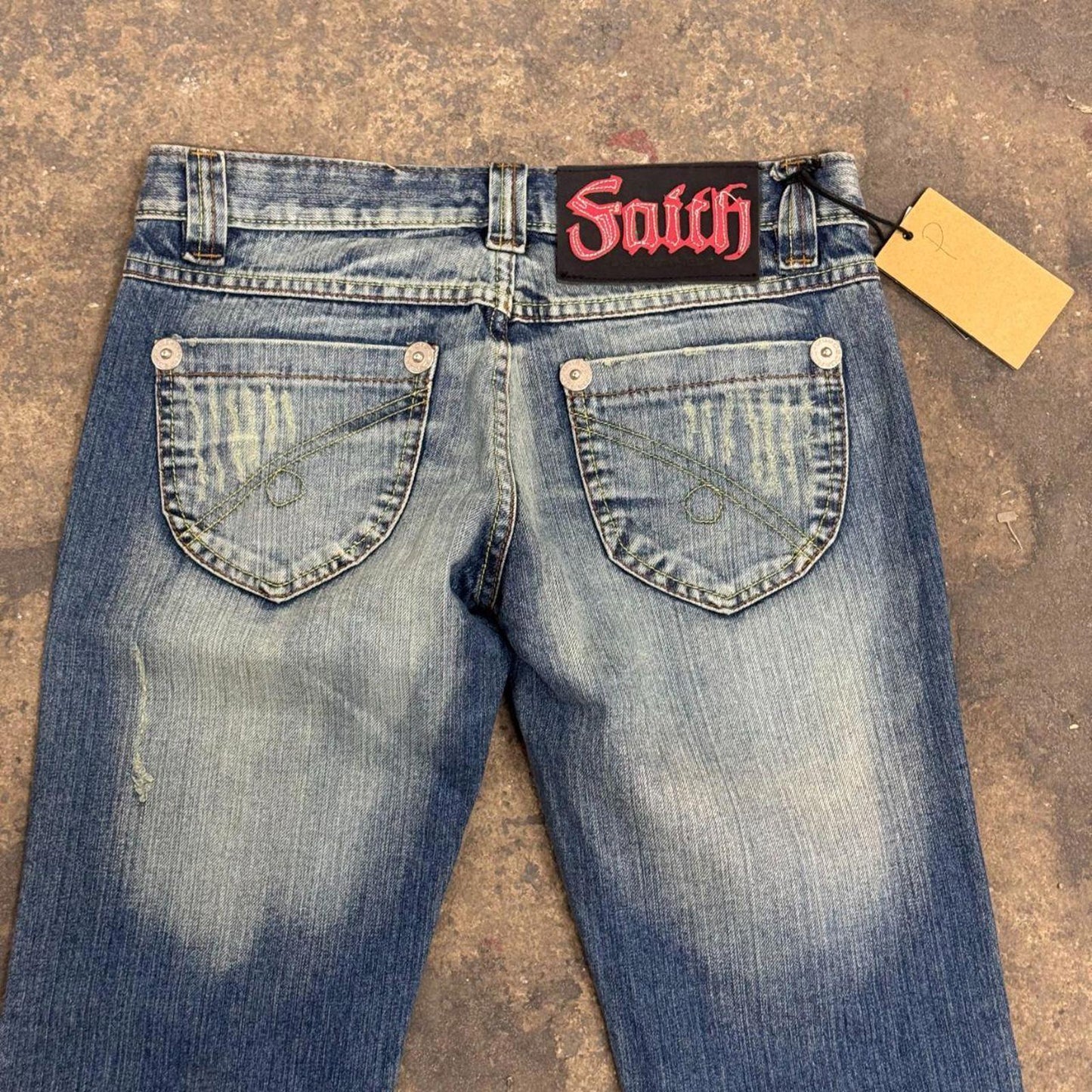 Rare NWT Y2K Vintage Dsquared2 F*cker Low Rise Jeans