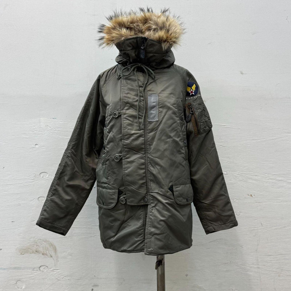 Vintage U.S. Air Force N-3B "Snorkel" Extreme Cold Weather Parka Coat