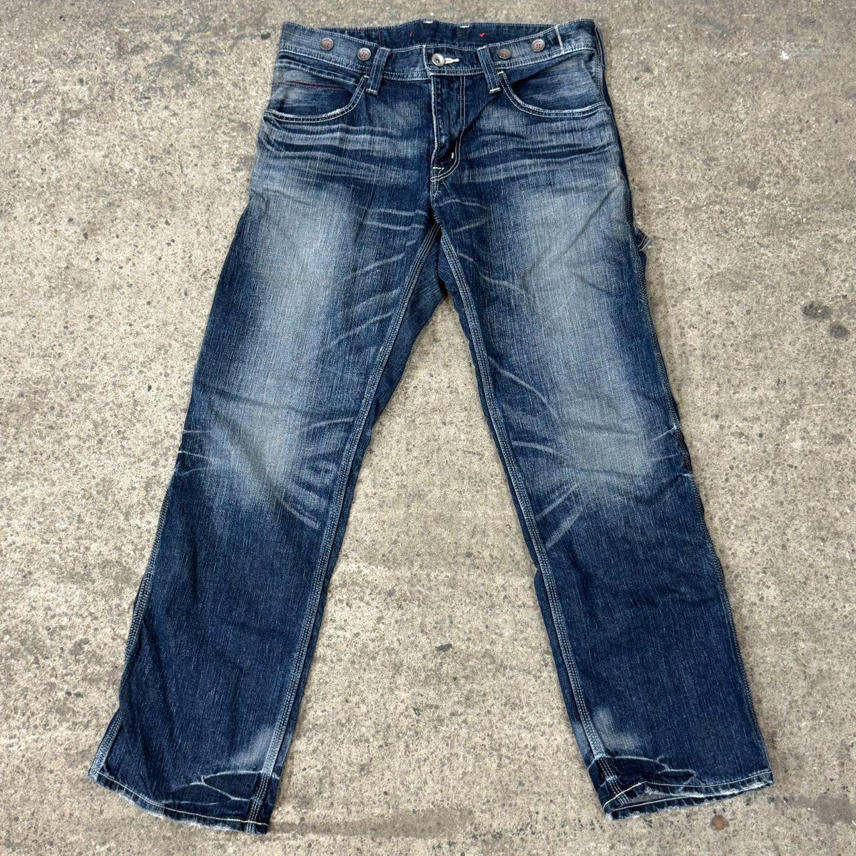 Vintage EDWIN Blue Trip WORK 503 BT5034 Painter Carpenter Jeans