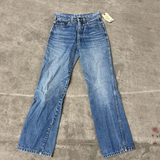80s Vintage Faded Fiorucci "Corsico-Milano" Made in Italy Jeans sz 28x31