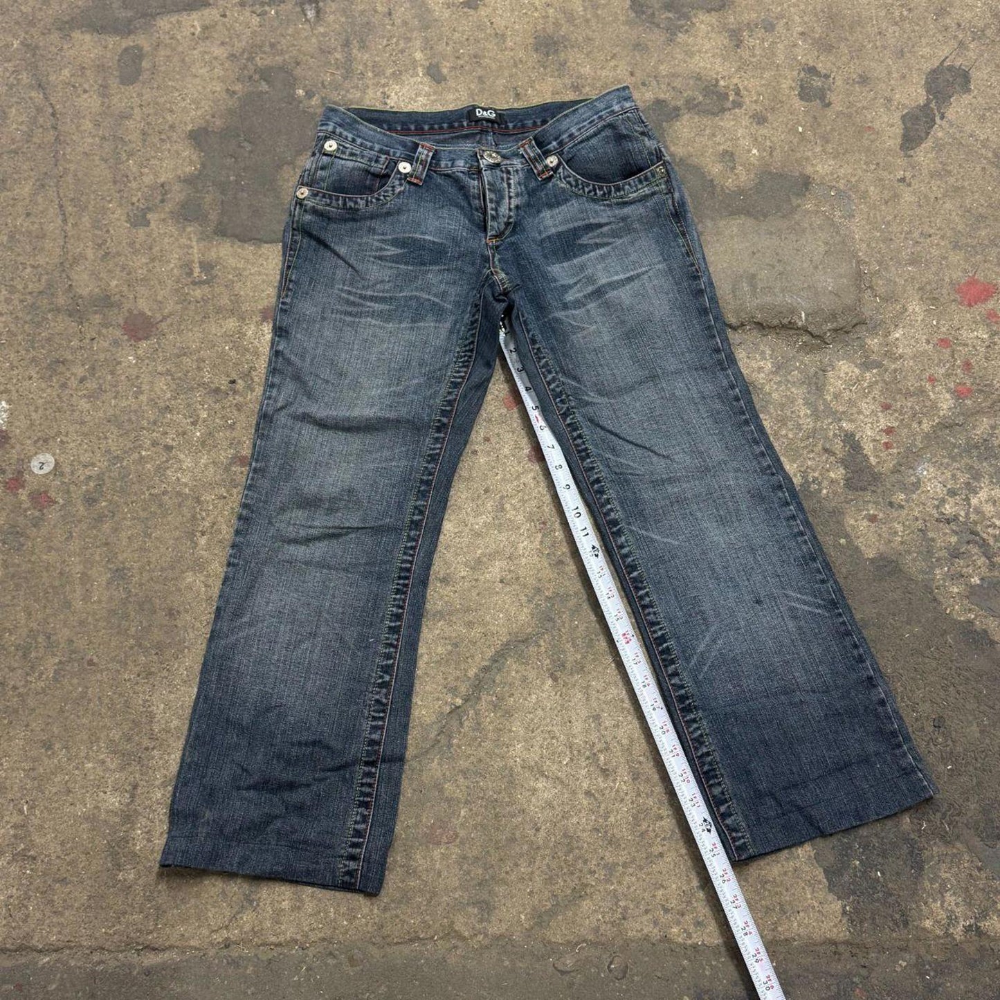 Vintage D&G Dolce & Gabbana Low Rise Jeans 31x32