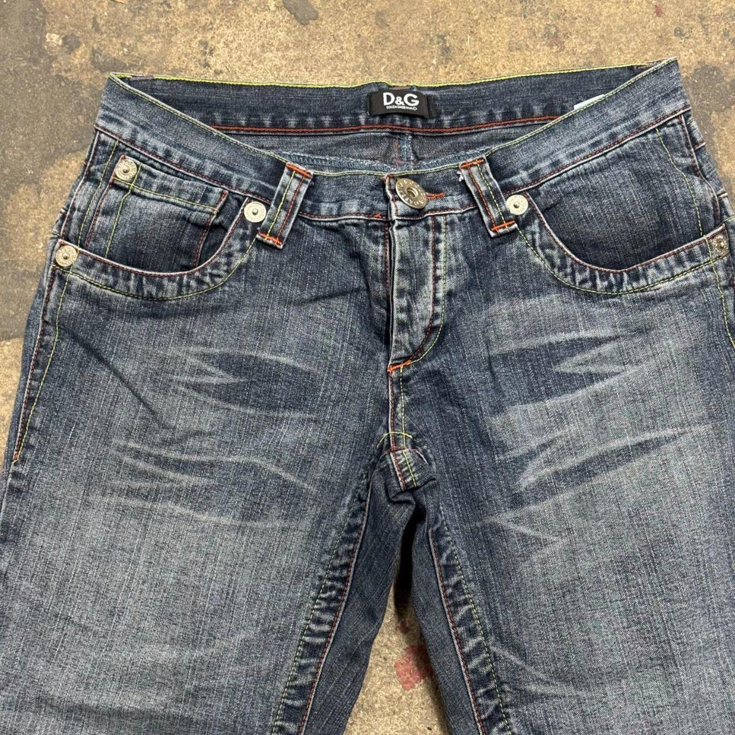 Vintage D&G Dolce & Gabbana Low Rise Jeans 31x32