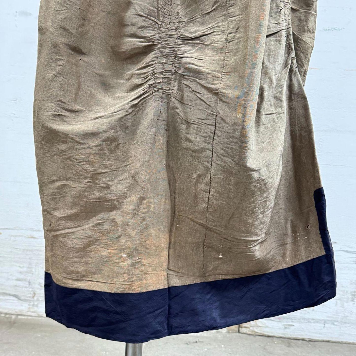 Brown Antique Victorian Bustle Petticoat (Late 1800s)