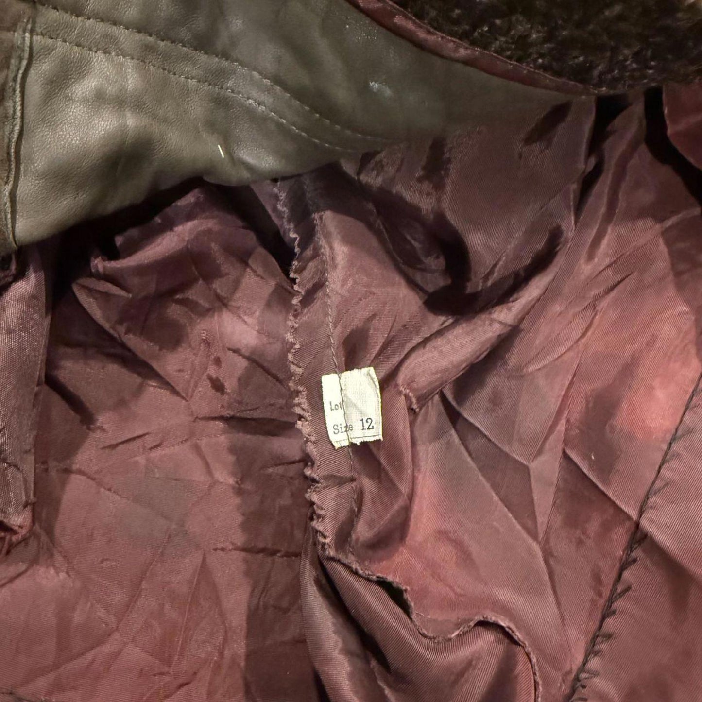 Vintage 70s Embroidered Shearling Afghan Coat