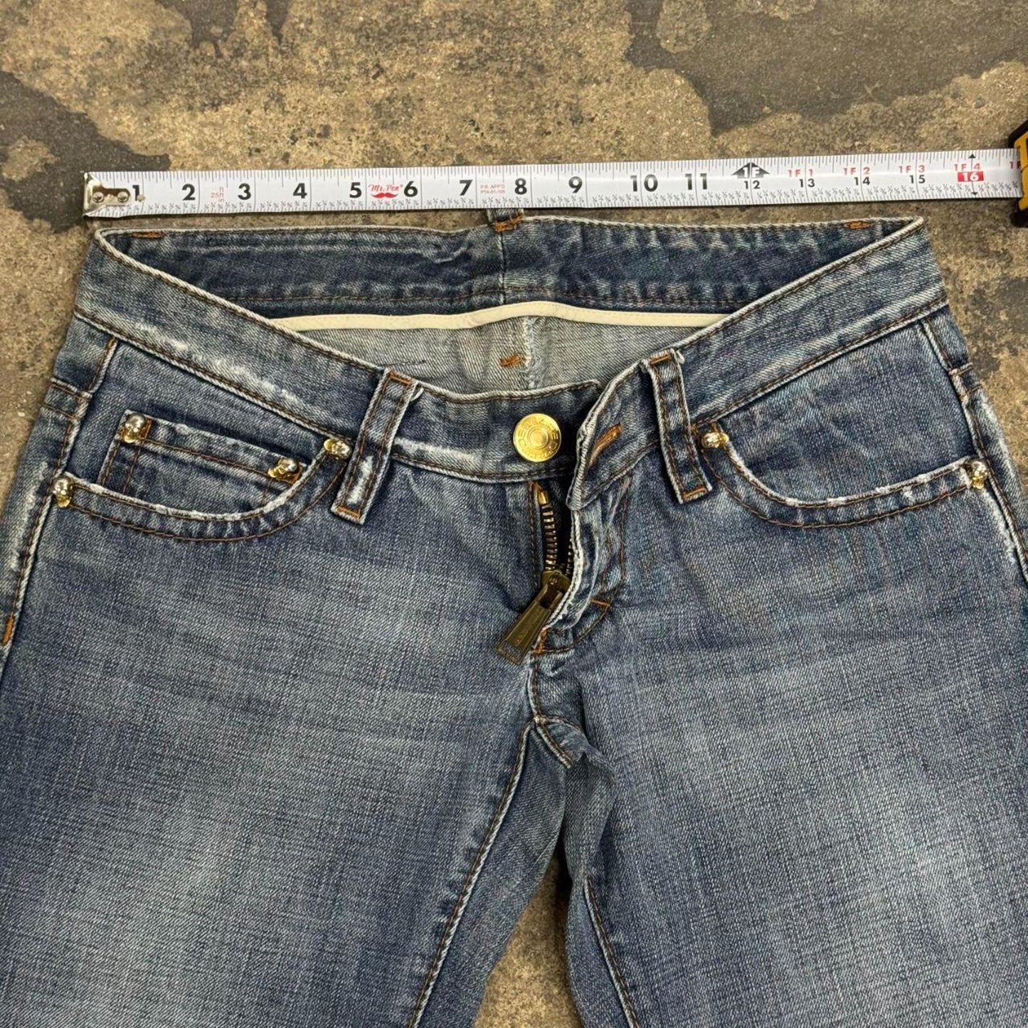 Archival Dsquared² "Faith" Low Rise Flare Jeans S/M