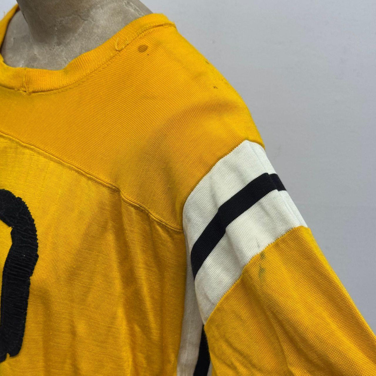 Vintage 60s 70s Mason Gold 20 & "49’ERS" Distressed Football Jersey