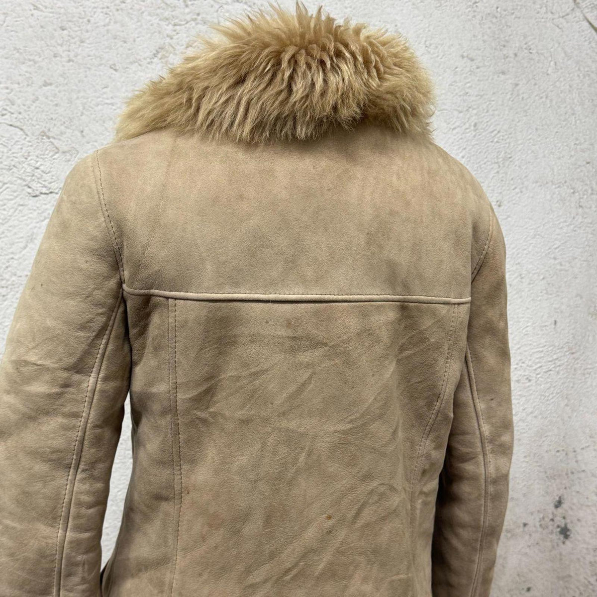 Vintage 70s Suede & Wool "Penny Lane"  Afghan Coat