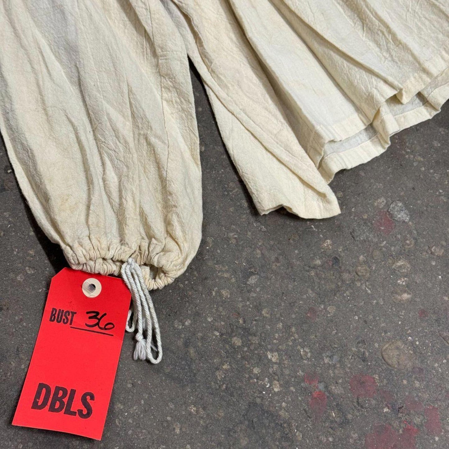 Vintage Film Costume 40s 50s Does Victorian Antique Style Peasant Blouse