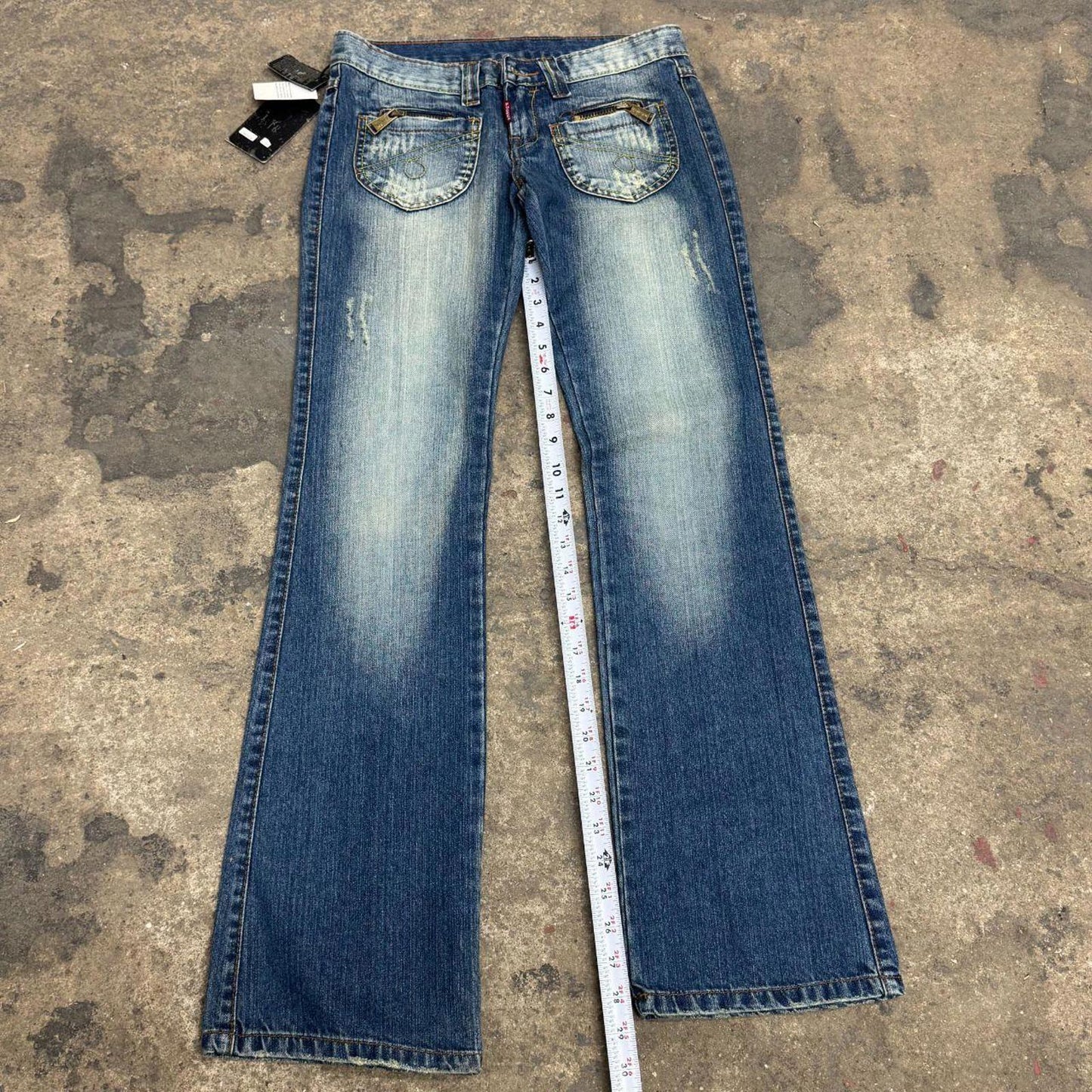 Rare NWT Y2K Vintage Dsquared2 F*cker Low Rise Jeans