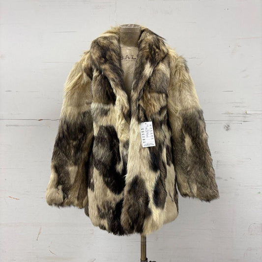 Vintage Raccoon Dog (Tanuki) Fur Coat