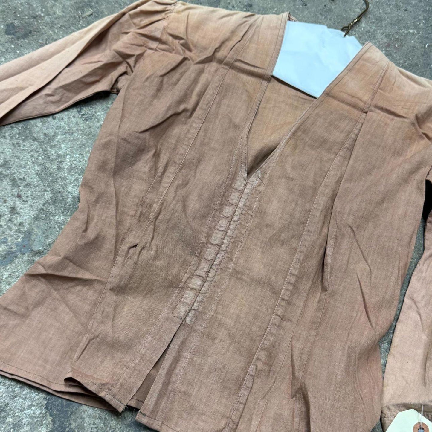 Vintage Film Costume 40s 50s Does Victorian Antique Faded Bodice S