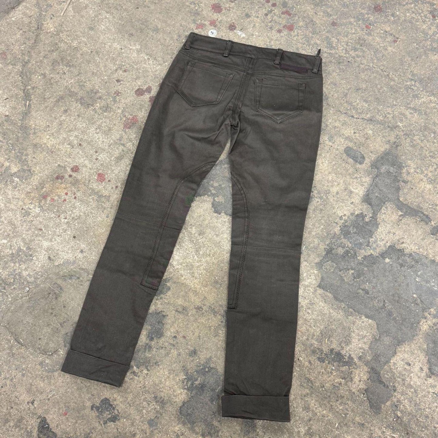 Vintage Prada Brown Low Rise Sport Trousers S