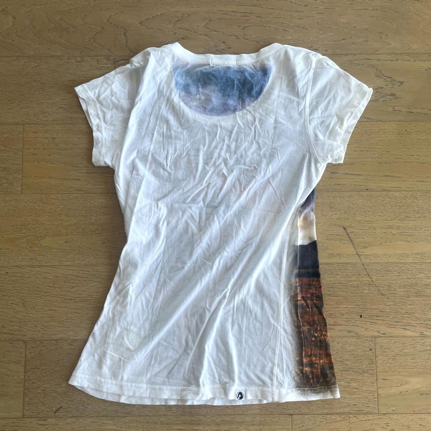 Hysteric Glamour Women's Graphic T-Shirt Motorcycle Print
