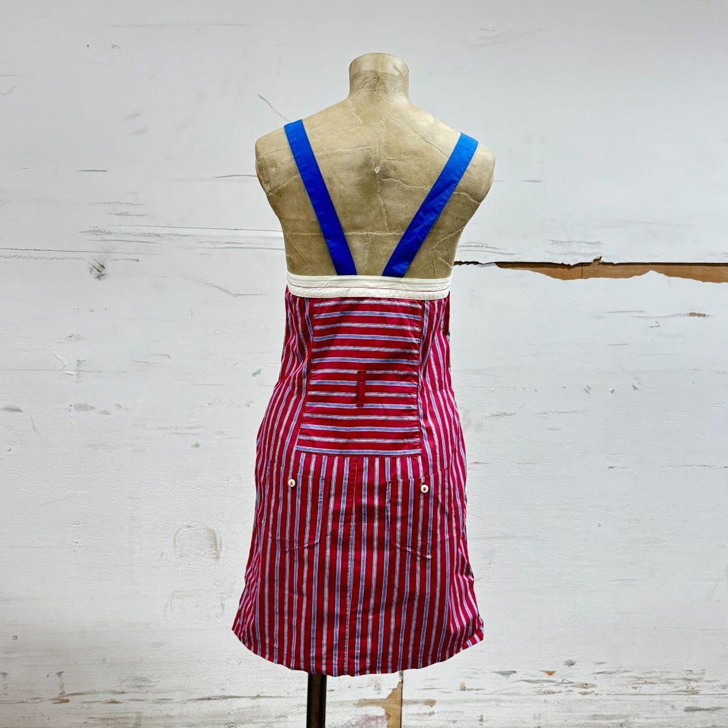 Dsquared2 SS07 Runway Striped Mini Dress Size S