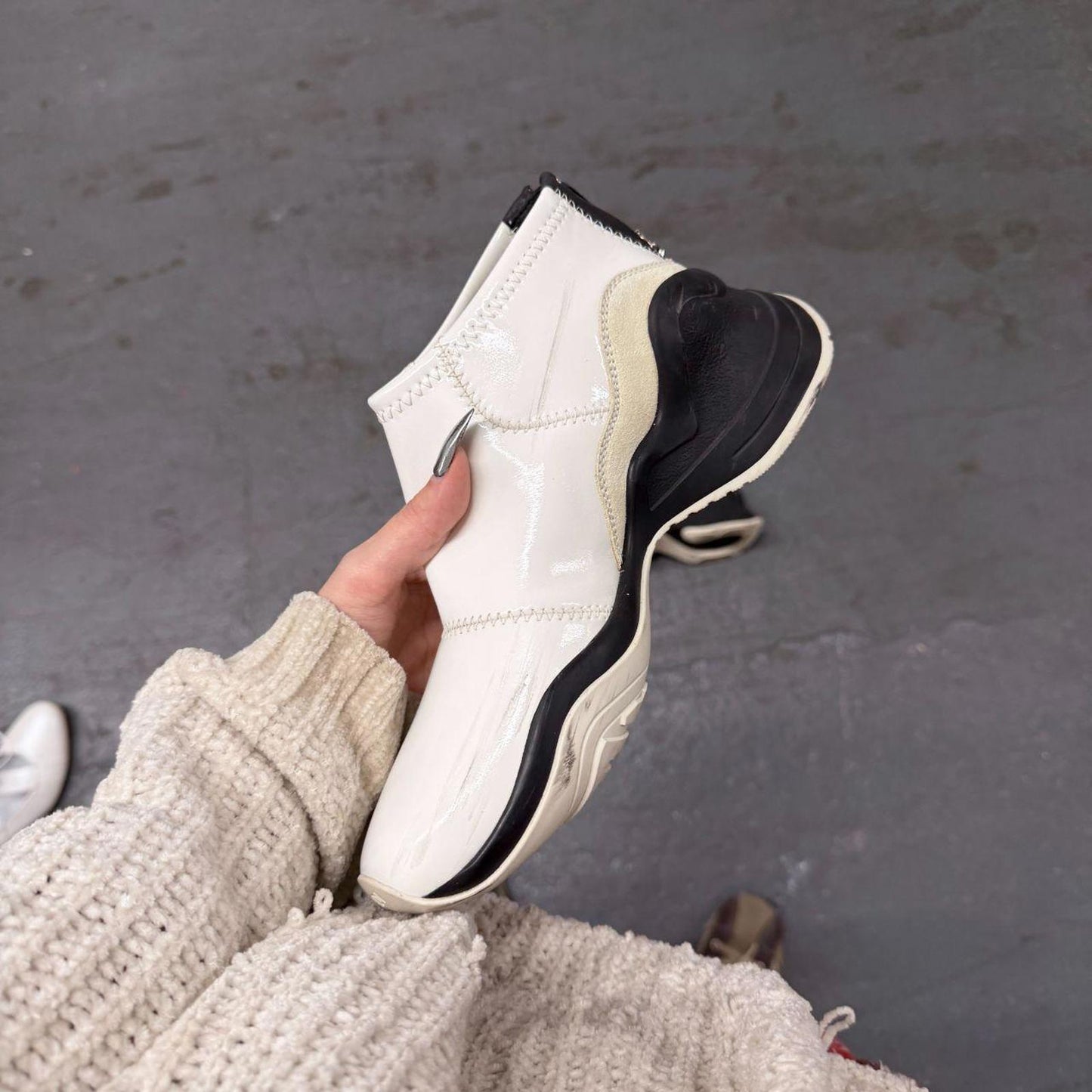 Fendi FFluid High Sneakers 'Glossy White'