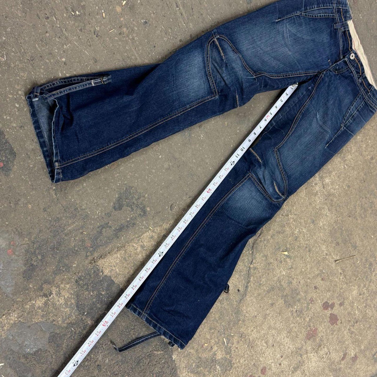 Vintage Marithé François Girbaud Low Rise Anatomical Jeans 6