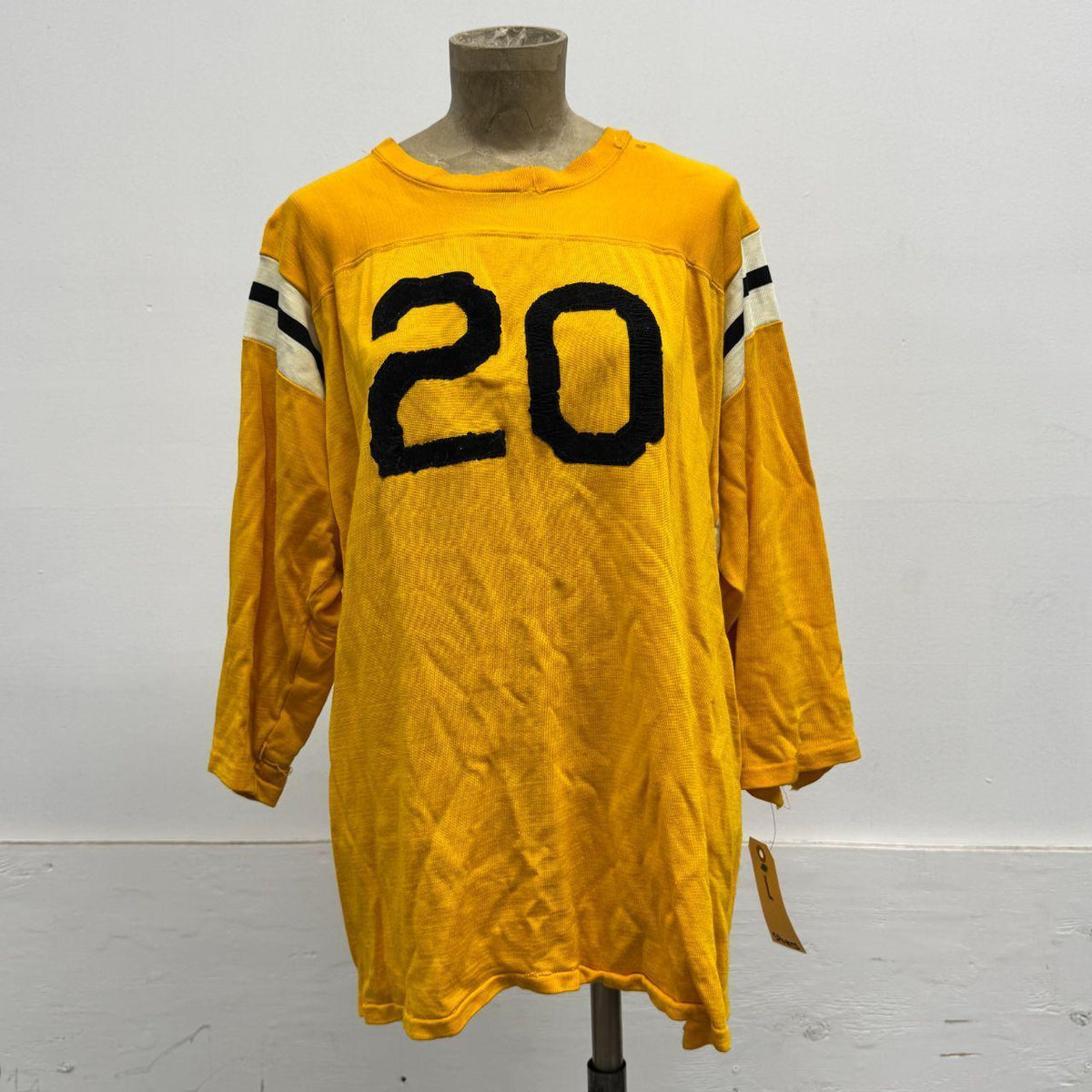 Vintage 60s 70s Mason Gold 20 & "49’ERS" Distressed Football Jersey