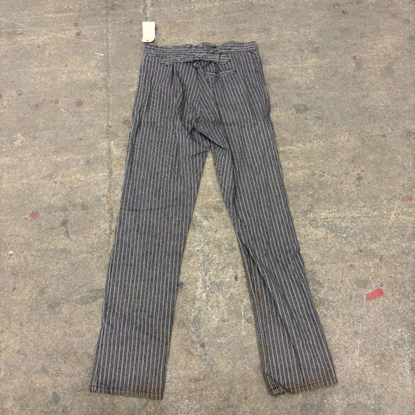 Vintage Film Costume 40s 50s Does Victorian Antique Style Men's Western Pants