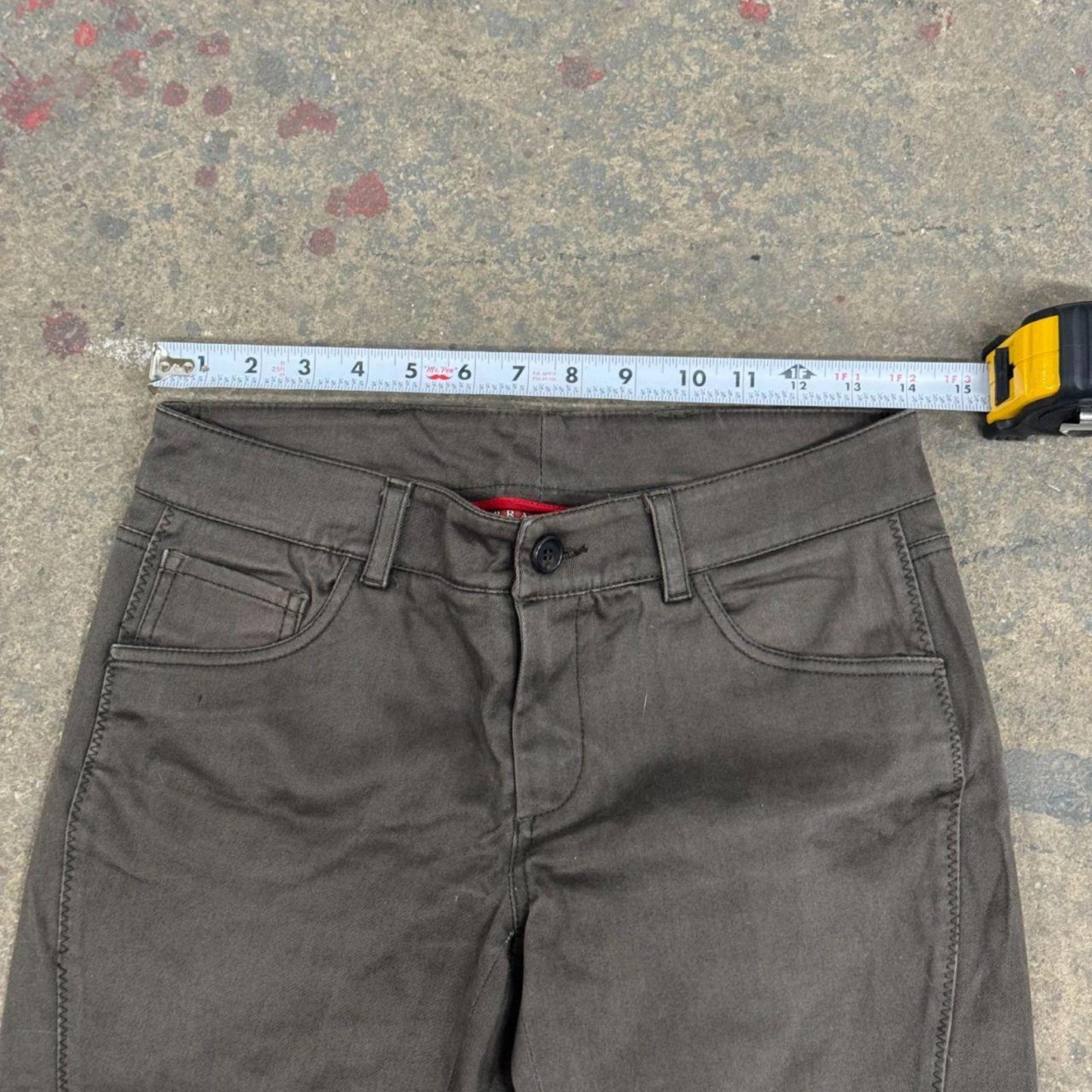 Vintage Prada Brown Low Rise Sport Trousers S