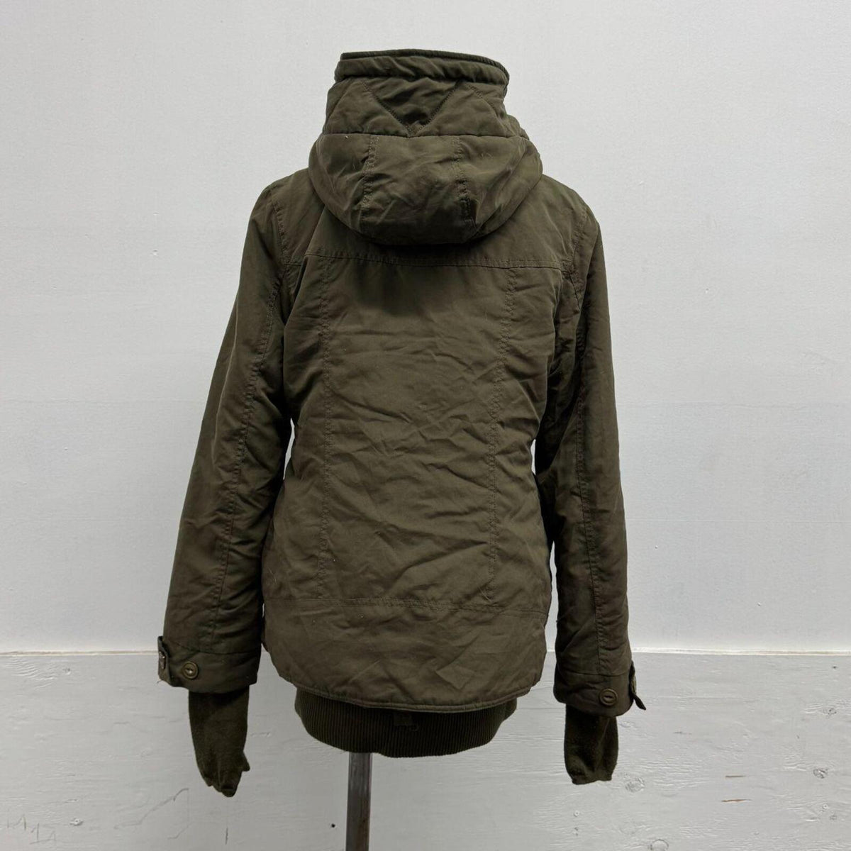 Vintage Green Y2K Sly Military Utility Jacket